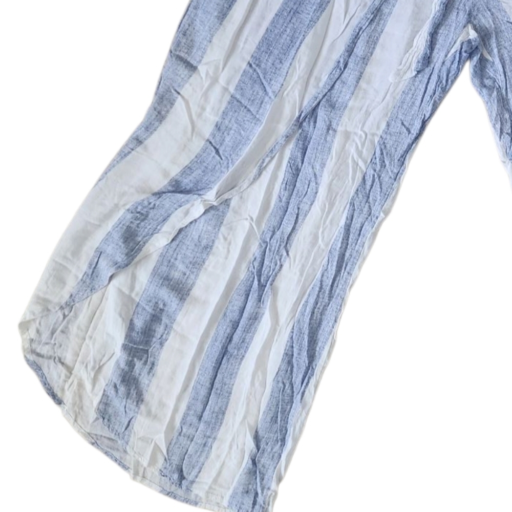 Goa By Japna Womens Beachwear Fax Wrap Wide Leg Pants Size Large Boho Hippie. - Picture 4 of 6